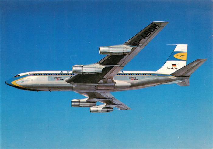 Flugzeuge Zivil Lufthansa Boeing Jet 720 B