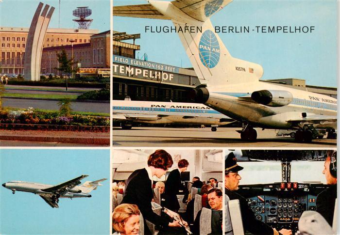 Flughafen Airport Aeroporto Berlin Tempelfof