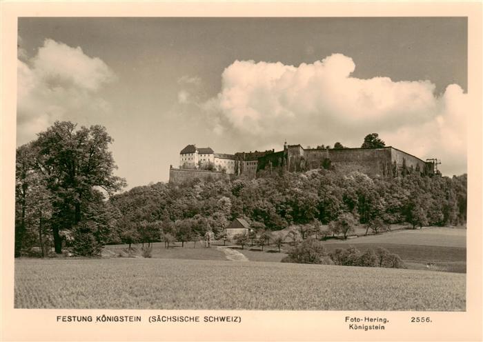 Foto Hering Nr. Nr. 2556 Koenigstein Festung