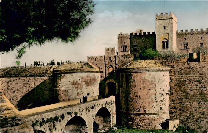 Rhodes  Rhodos Greece Amboise Gate