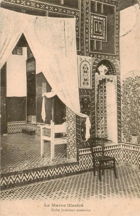Maroc Marokko riche Interieur marocain