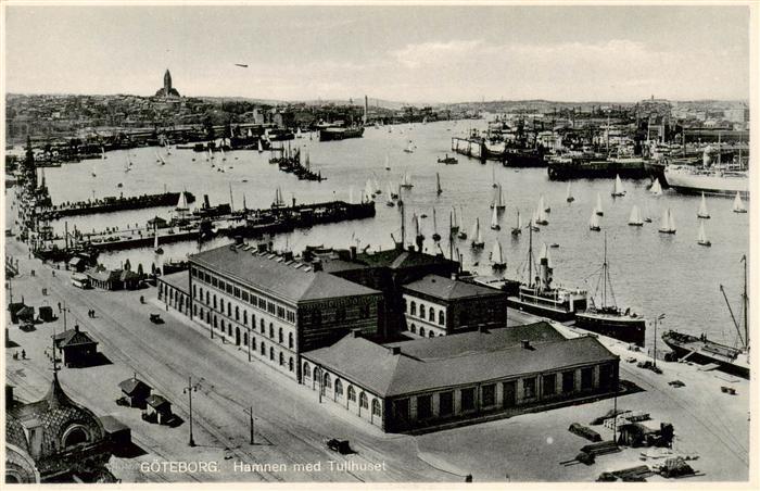 Goeteborg Hamnen med Tullhuset