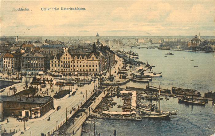 Stockholm Utsikt fran Katharinahissen