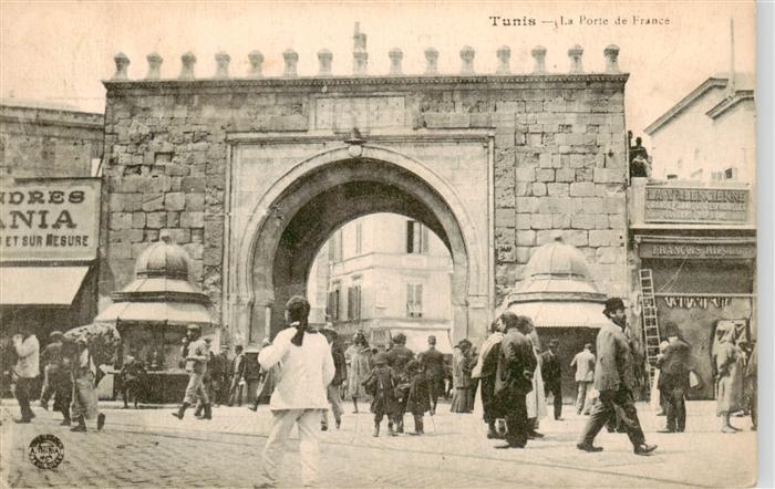 Tunis Tunesie La Porte de France