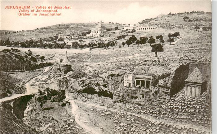 Jerusalem Arkansas Graeber im Josaphatal