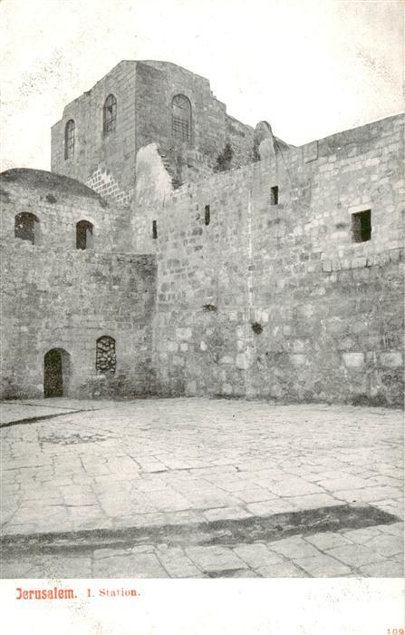 Jerusalem  Yerushalayim Israel Erste Station