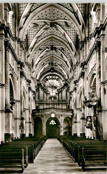 Ebrach Oberfranken Klosterkirche Orgelempore