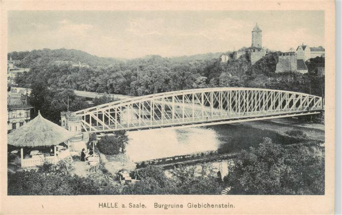 Halle  Saale Burgruine Giebichenstein