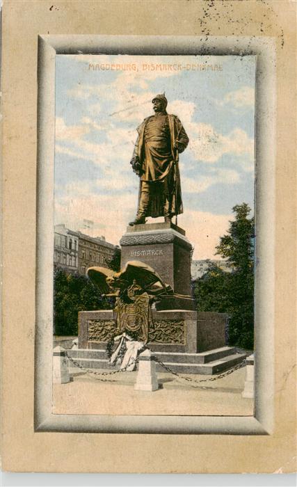 MAGDEBURG  CITY Bismarck Denkmal