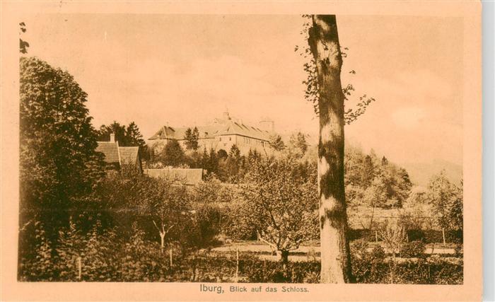 Iburg Bad Blick auf das Schloss