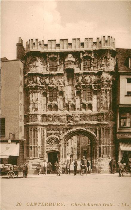 Canterbury  Kent UK Christchurch Gate