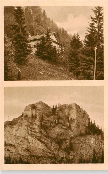 Bruennsteinhaus 1350m Rosenheim Teilansichten