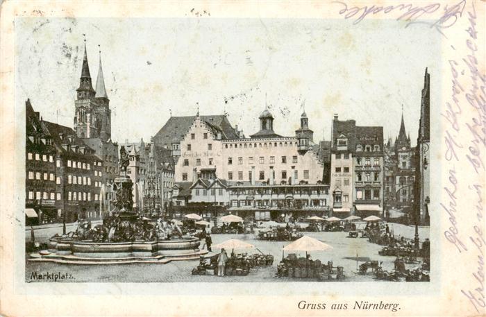 NueRNBERG  CITY Marktplatz