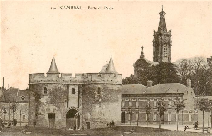 Cambrai 59 Nord Porte de Paris Feldpost