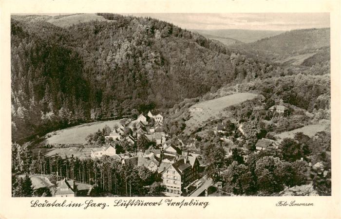 Treseburg Harz Blick ins Bodetal