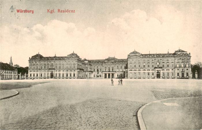 Wuerzburg Bayern Kgl Residenz