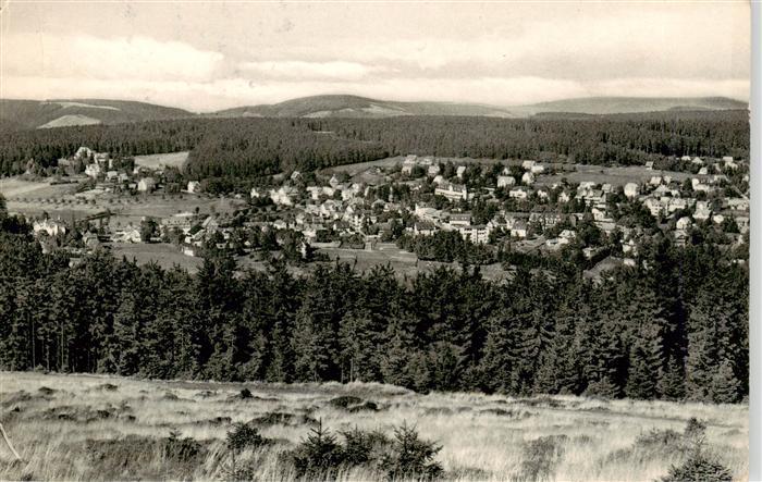 Hahnenklee-Bockswiese Harz Blick vom Bocksberg