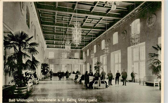 Bad Wildungen Wandelhalle Georg Vktorquelle