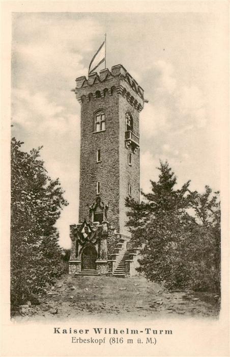 Erbeskopf 816m Biebern Kaiser Wilhelm Turm