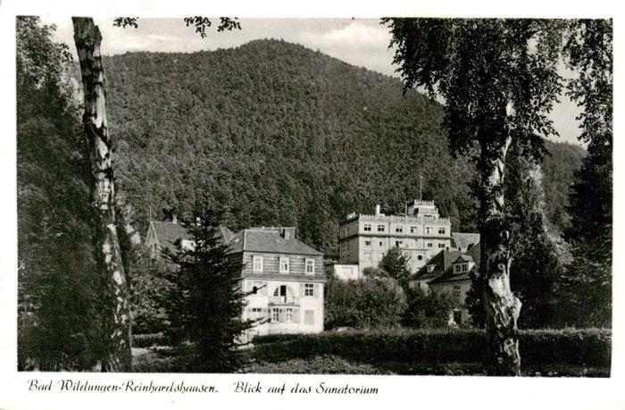 Reinhardshausen Bad Wildungen Sanatorium