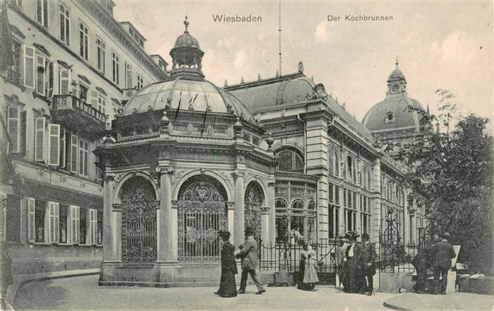 Wiesbaden Der Kochbrunnen