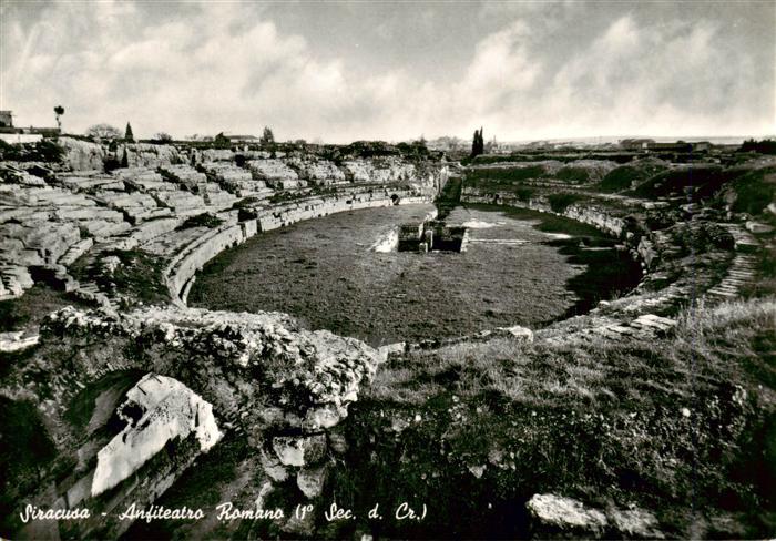 Siracusa Syrakus Sicilia Anfiteatro Romano