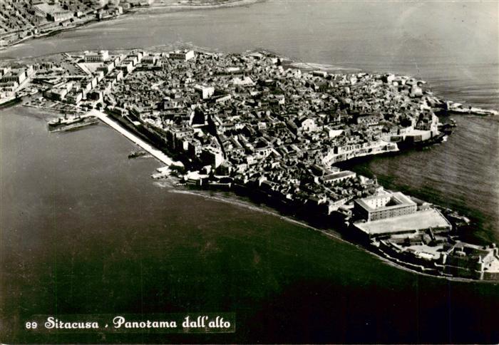 Siracusa Syrakus Sicilia Panorama dall'alto