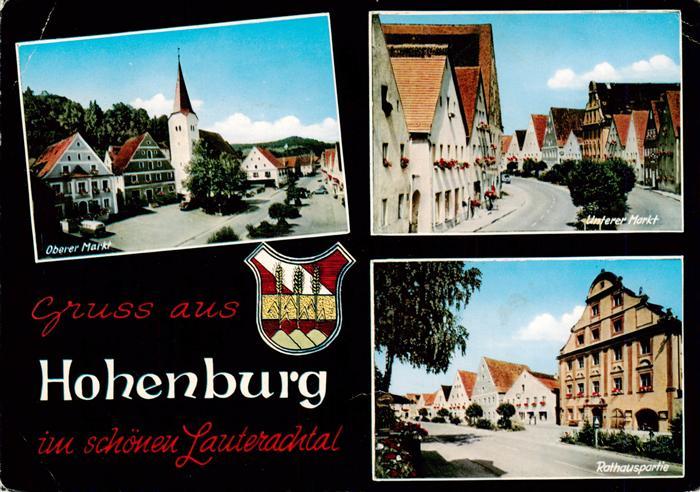 Hohenburg Oberpfalz Oberer Markt Unterer Markt Rathauspartie