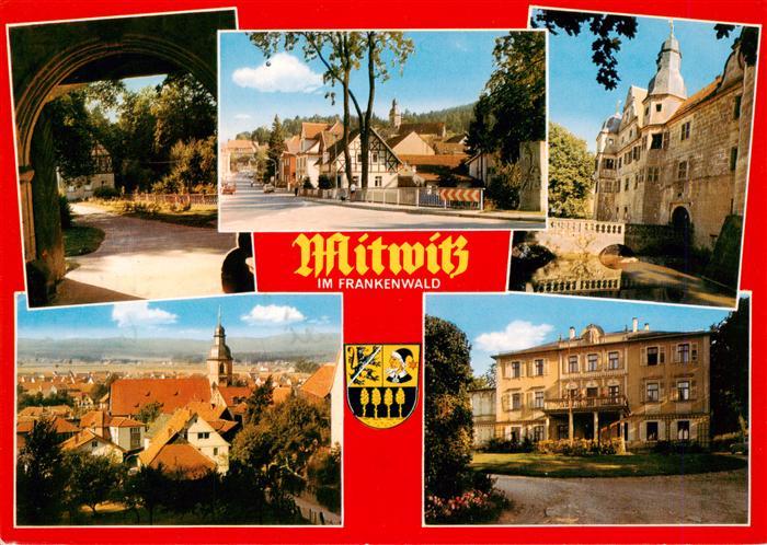 Mitwitz Bayern Teilansichten Schloss Rathaus