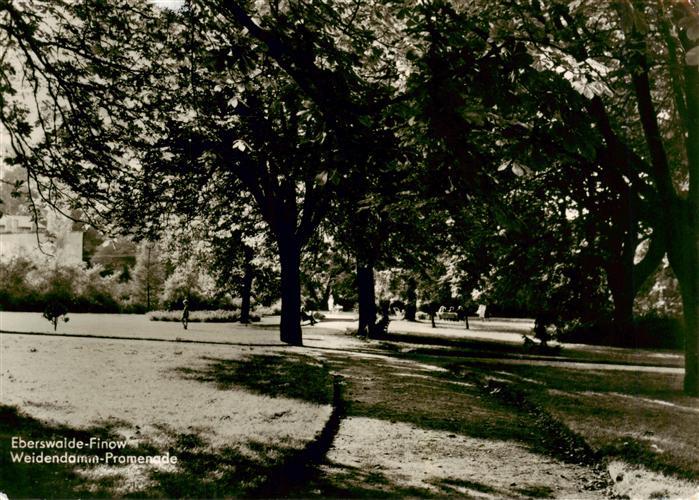 Finow Eberswalde Weidendamm Promenade