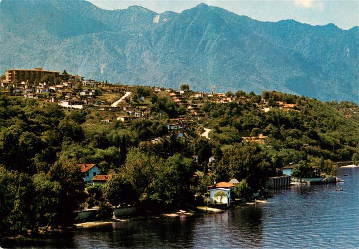 Brezzo di Bedero Lombardia IT Parco Belmonte Fliegeraufnahme