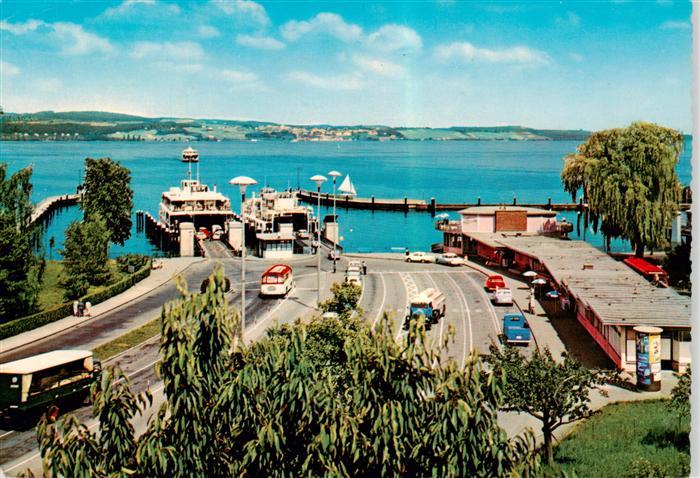 Konstanz Bodensee Autofaehre Konstanz-Meersburg