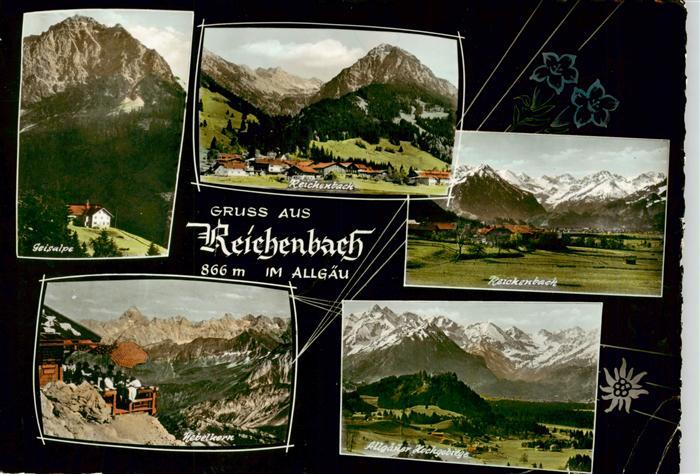 Reichenbach Oberstdorf Geisalpe Reichenbach Nebelhorn Allgaeuer Hochgebirge