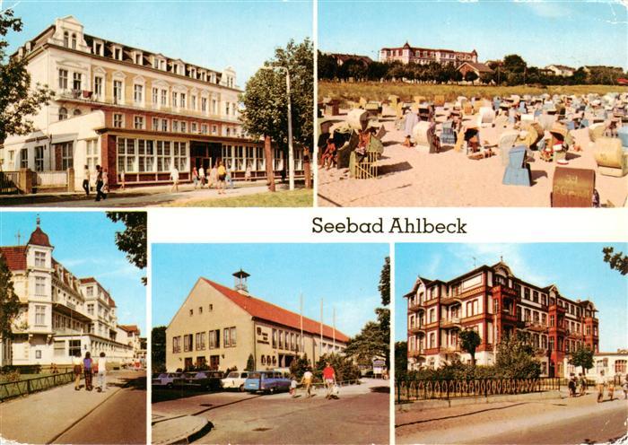 Ahlbeck Ostseebad Ostseehotel Am Strand FDGB Erholungsheime Bernhard Goering Hau