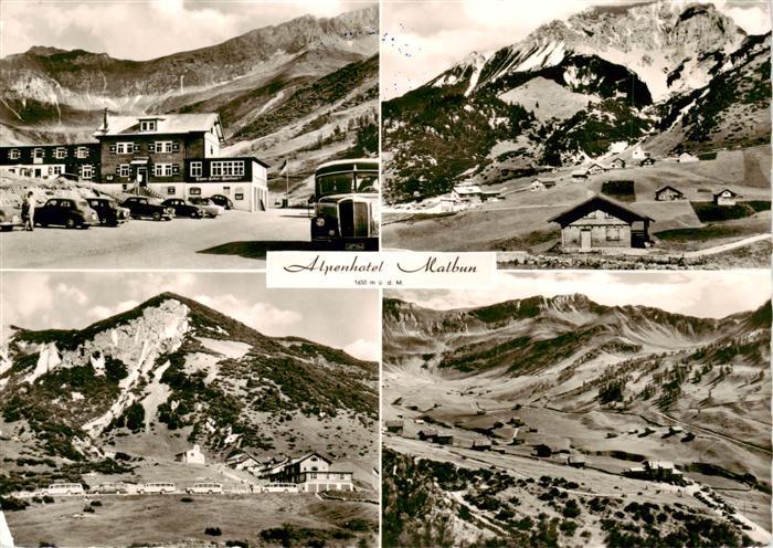 Malbun Triesenberg Liechtenstein Alpenhotel Malbun Teilansichten