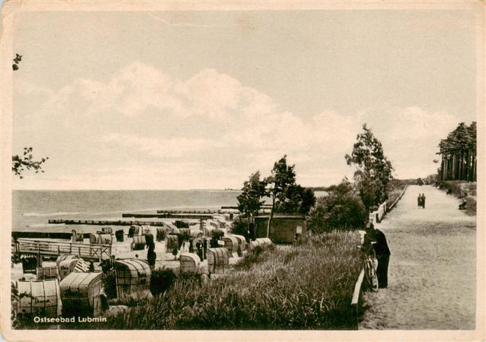 Lubmin Ostseebad Strand Promenade