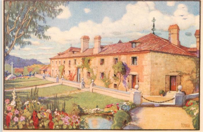 Barcelona Cataluna Landhaus Kuenstlerkarte