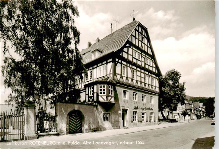 Rotenburg Fulda Alte Landvogtei