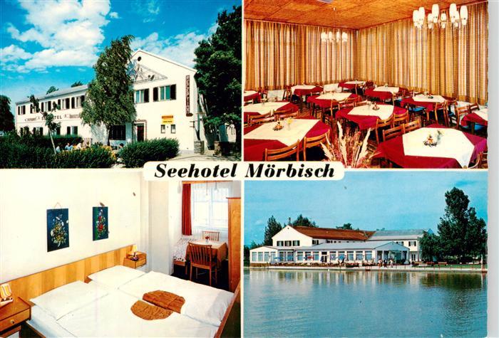 Moerbisch See Burgenland AT Seehotel Moerbisch Gastraum Zimmer Seepartie