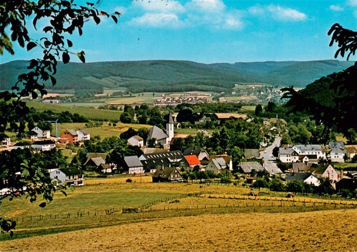 Berge Meschede Panorama