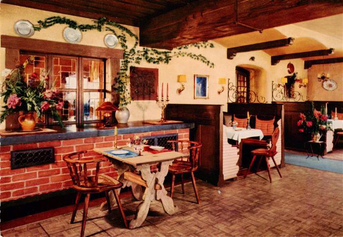 Glottertal Schwarzwald Gasthof zum Adler Gastraum