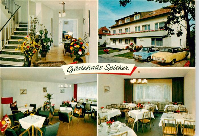 Bad Meinberg Gaestehaus Spieker Gastraeume Treppenaufgang