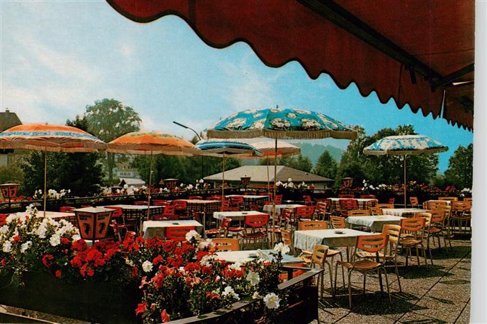 Haeusern Schwarzwald Baeckerei Konditorei Cafe Moser Freiterrasse