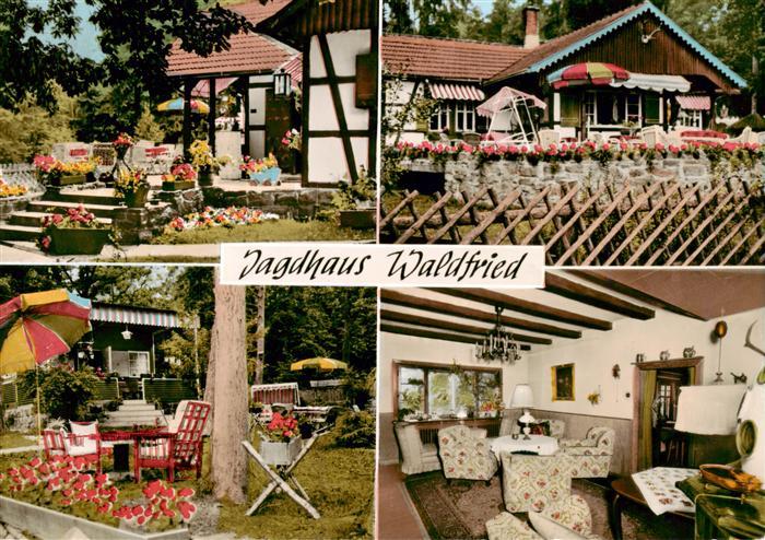 Oberthulba Weinrestaurant Jagdhaus Waldfried Gartenterrasse Gastraum