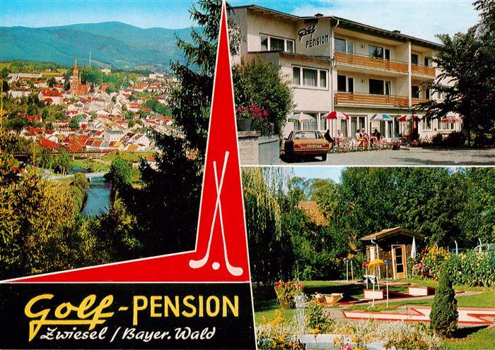 Zwieselau Zwiesel Panorama Golf Pension Minigolfanlage