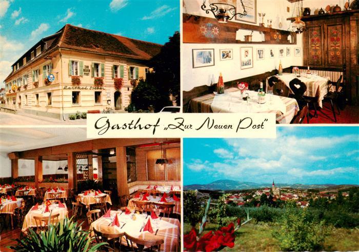 Pischelsdorf  Kulm Steiermark AT Gasthof Zur Neuen Post Gastraeume Panorama