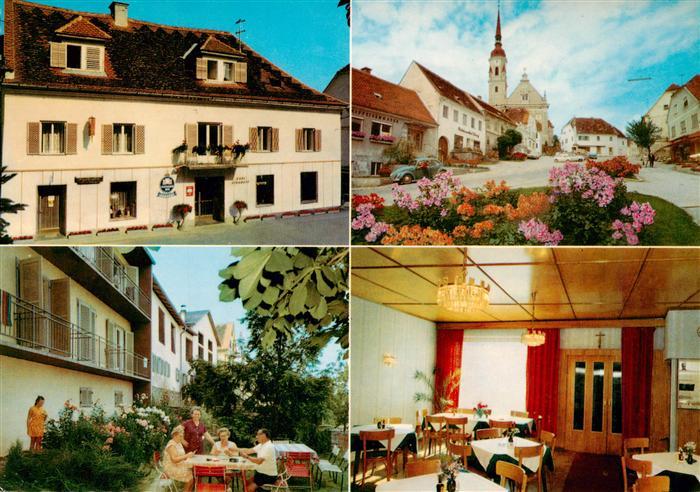 Pischelsdorf  Kulm Steiermark AT Gasthof Pension Zur Post Terrasse Gaststube Ort