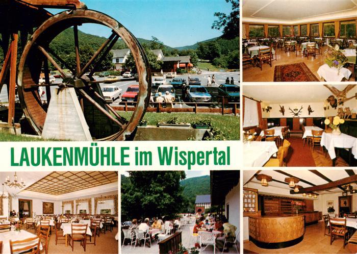 Lorch Rheingau Restaurant Café Laukenmuehle Wasserrad
