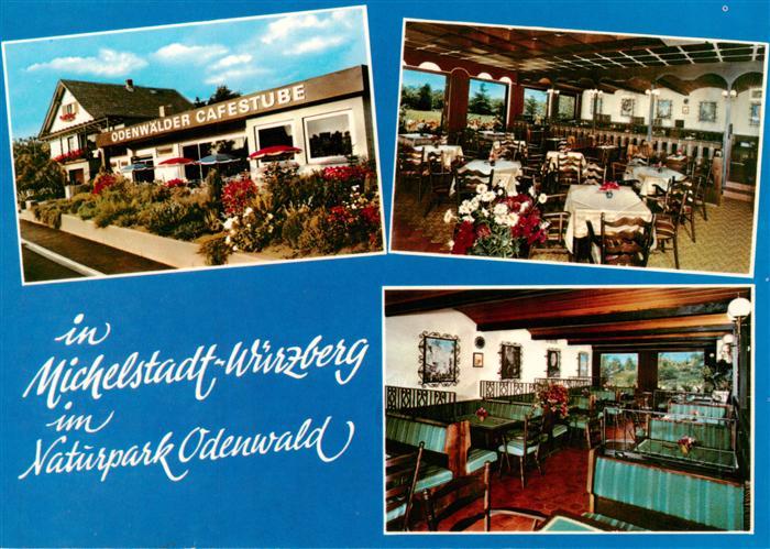 Wuerzberg Michelstadt Odenwaelder Cafestube Gastraeume