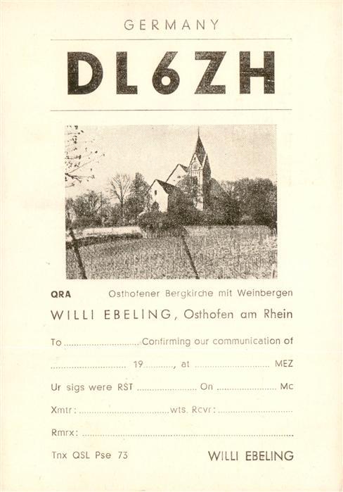 Osthofen Rheinhessen Osthofener Bergkirche